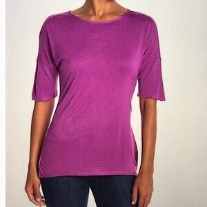 Philosophy Hidden Orchid Purple Dolman 3/4 Sleeve Top Size XS